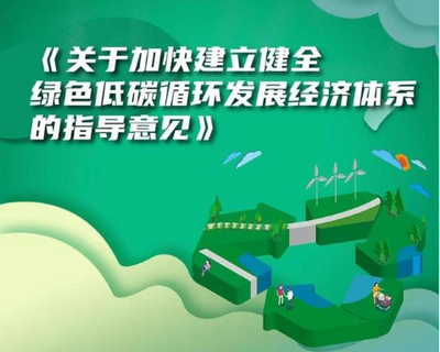 一圖讀懂綠色低碳循環發展經濟體系的總體思路