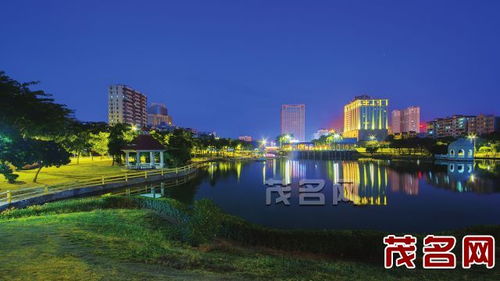 燈光璀璨美如畫，茂名夜景更迷人